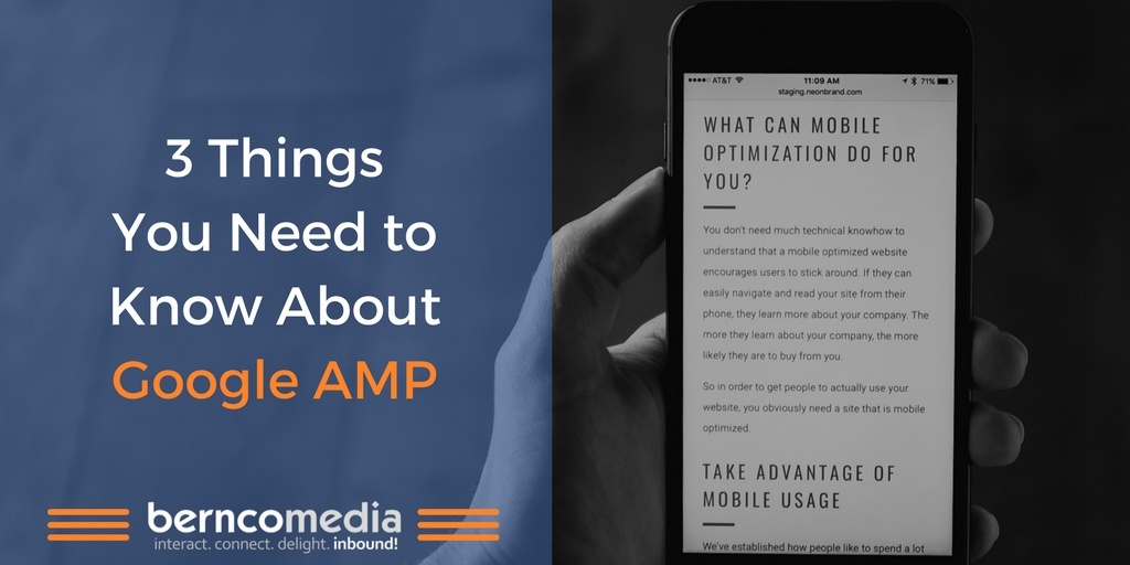 3 Things You Need to Know About Google AMP