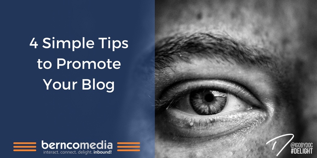 4 Simple Tips to Promote Your Blog