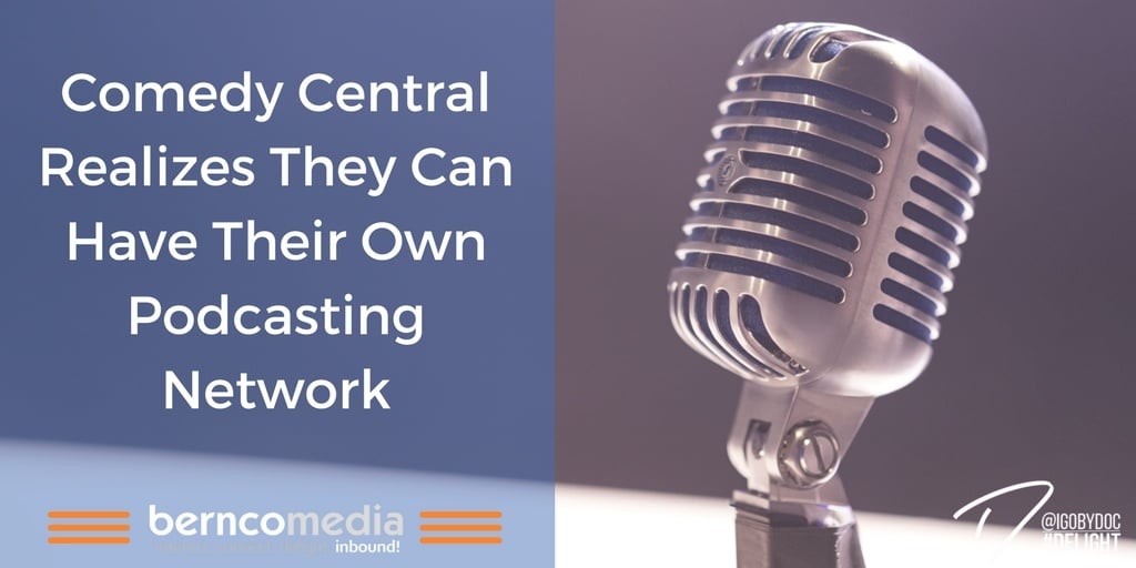 Comedy Central Realizes They Can Have Their Own Podcasting Network