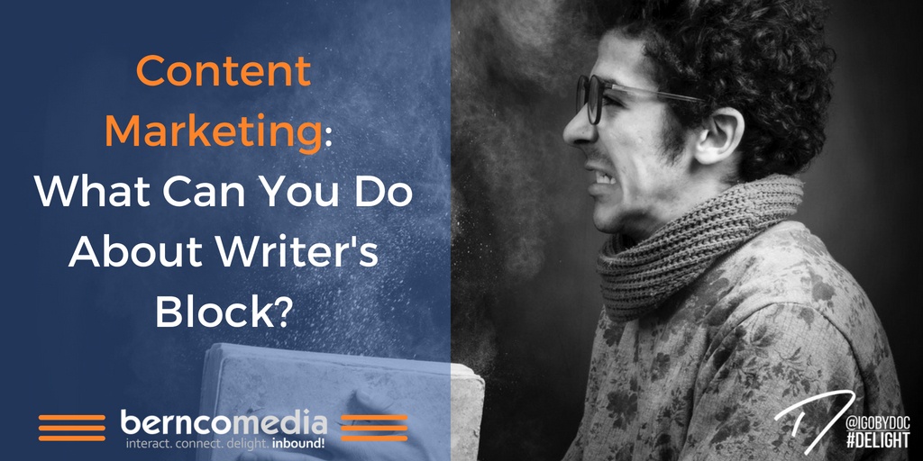 Content Marketing- What Can You Do About Writer's Block