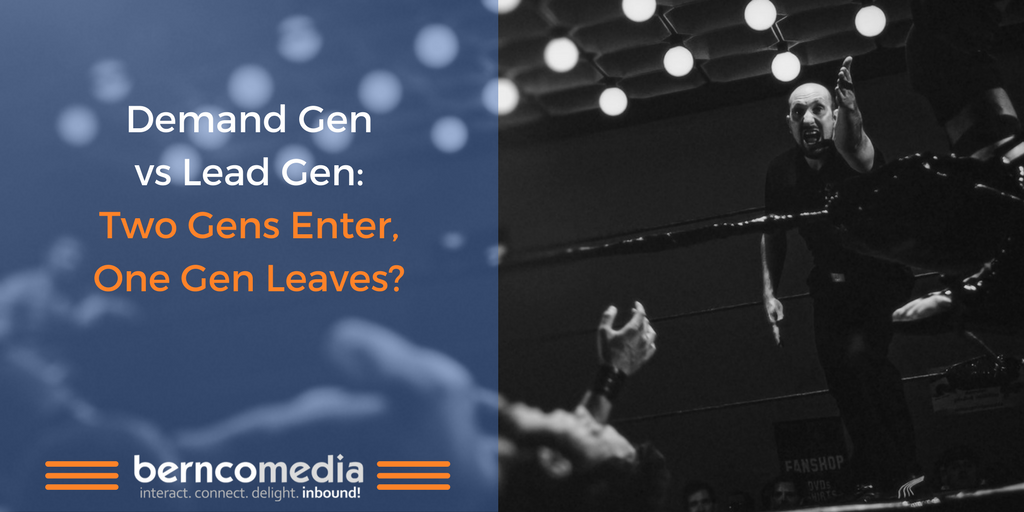 Demand Gen vs Lead Gen: Two Gens Enter, One Gen Leaves?