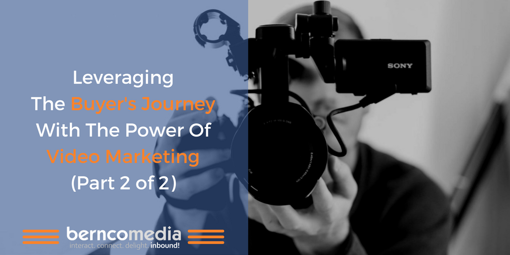 Leveraging The Buyer's Journey With The Power Of Video Marketing-Part 2