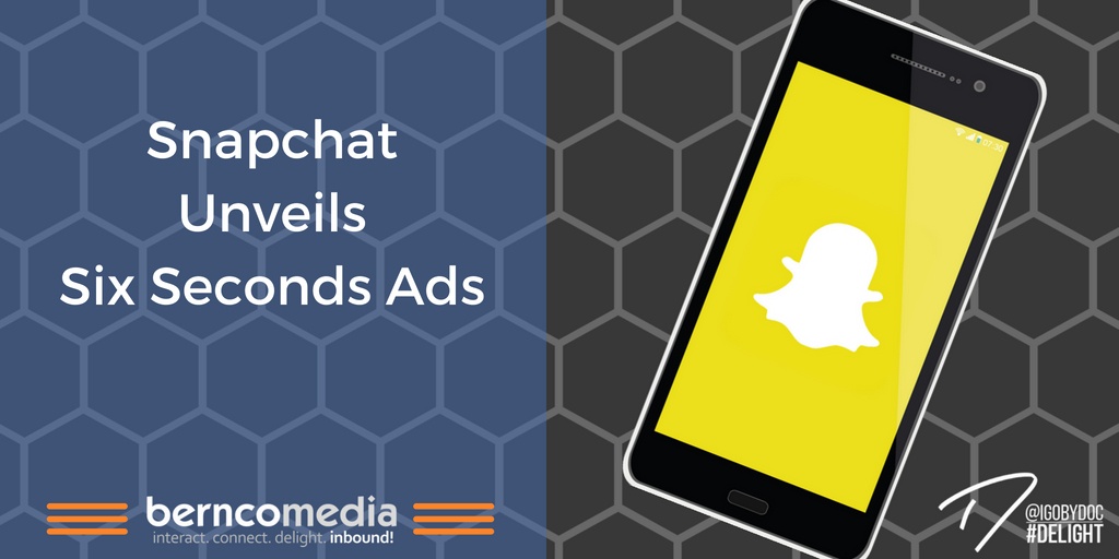Snapchat Unveils Six Seconds Ads